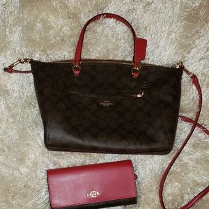 Coach Puse and Wallet